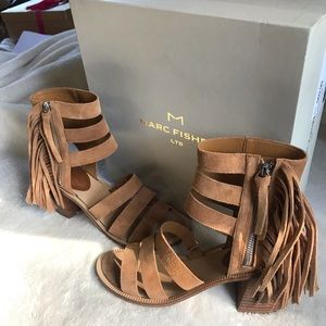 Fringe Suede Sandle